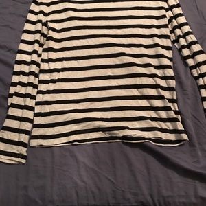 Gap boat neck striped shirt